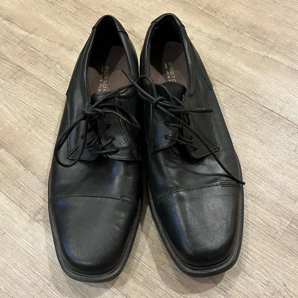 Bostonian Flexlite Classic Black Men's Dress Shoes 9M NWOT